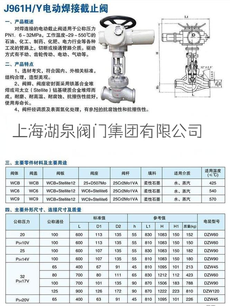 電動截止閥